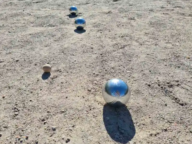 Jeu de boules baan