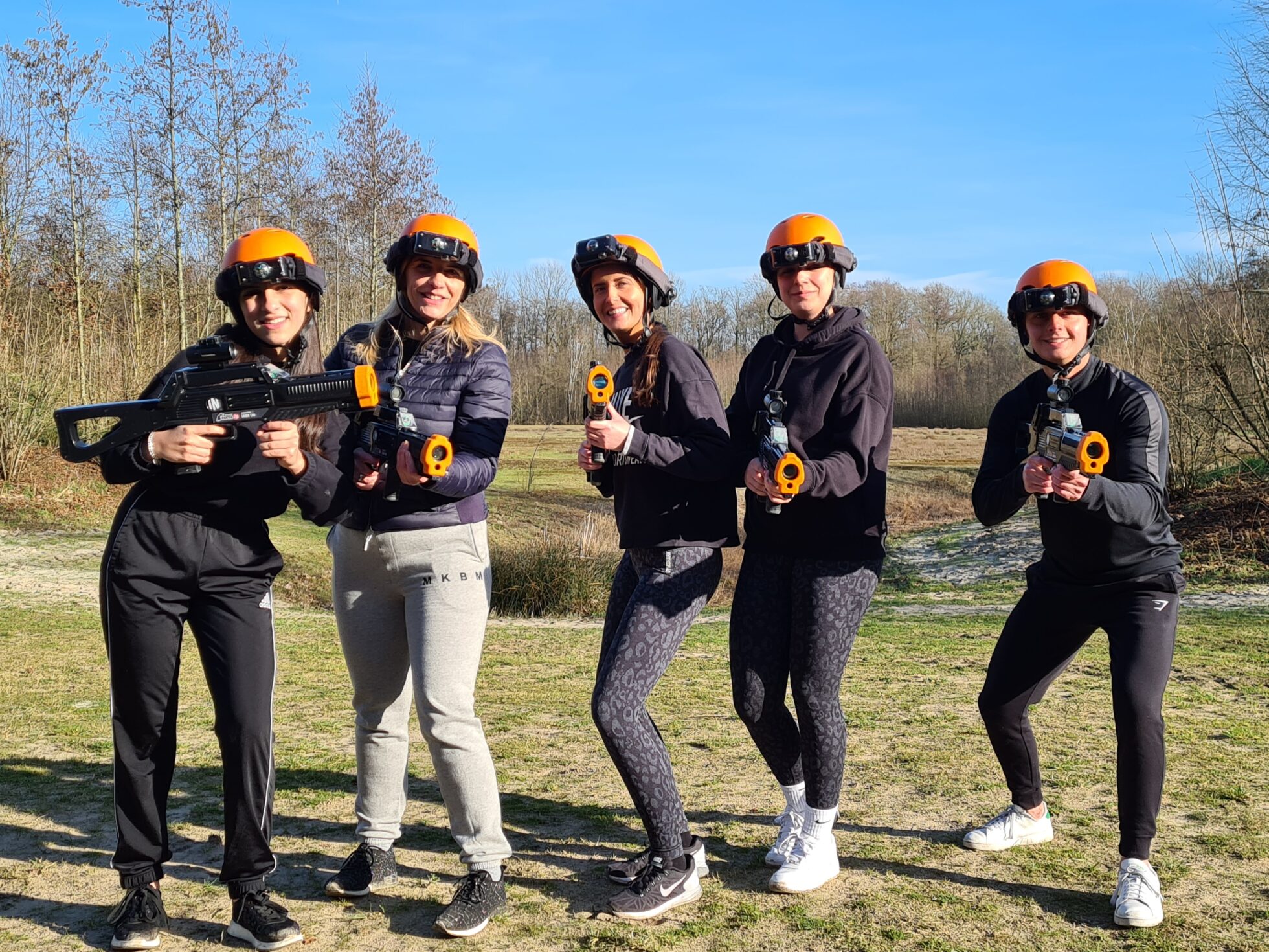 Lasergamen bij Vliersche Veld Groepsaccommodaties