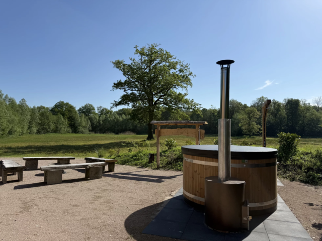 Hottub met uitzicht