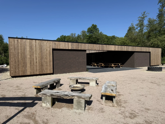 Vuurplek de eik Vuurplek bij accommodatie